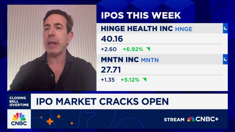 Venture Capitalist Bradley Tusk talks what is coming down the IPO pipeline