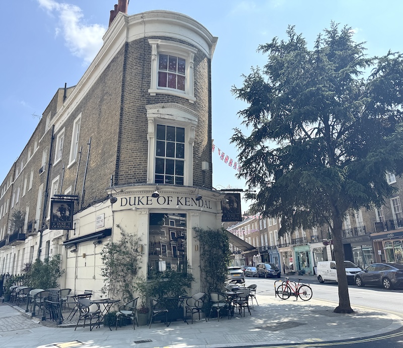 connaught village duke of kendal pub
