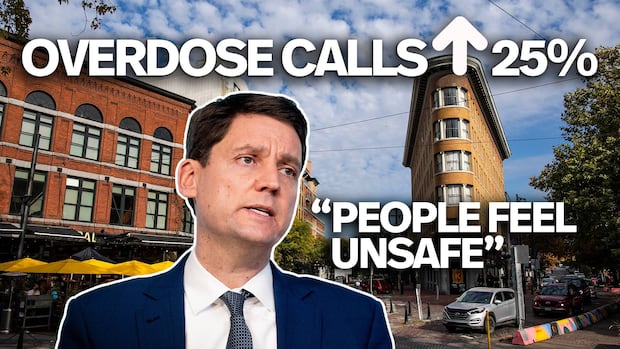 Overdose deaths in Canada fell in...
