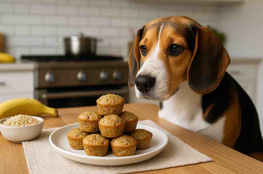 Vegan Quinoa Banana Mini Muffins for...