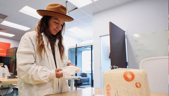 Texas startup sells plastic-eating fungi diapers...