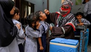 Poliovirus detected in environmental samples from...