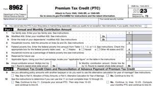 APTC Reconciliation and Form 8962
