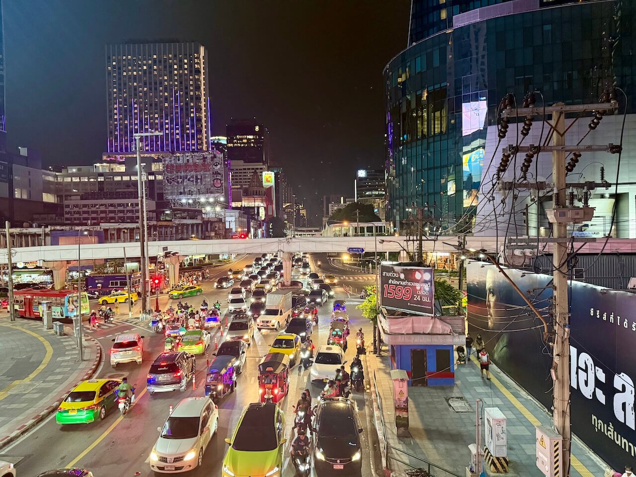 Bangkok at night