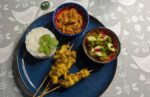 Pork Satay with Jasmine Rice