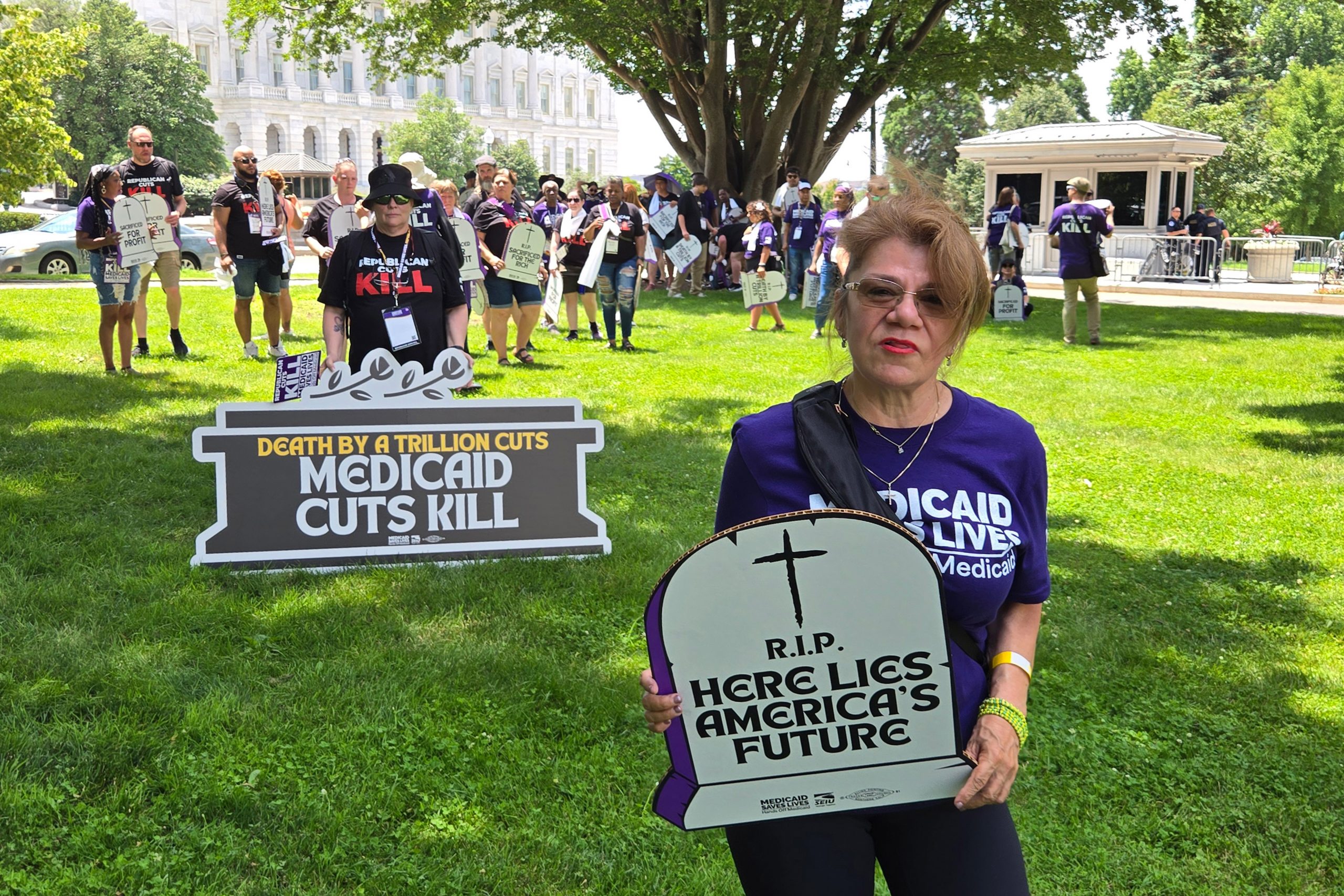 Too Sick To Work, Some Americans...