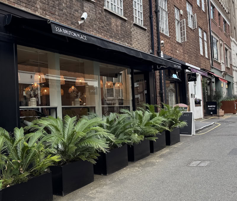 lali cafe 33a bruton place london w1