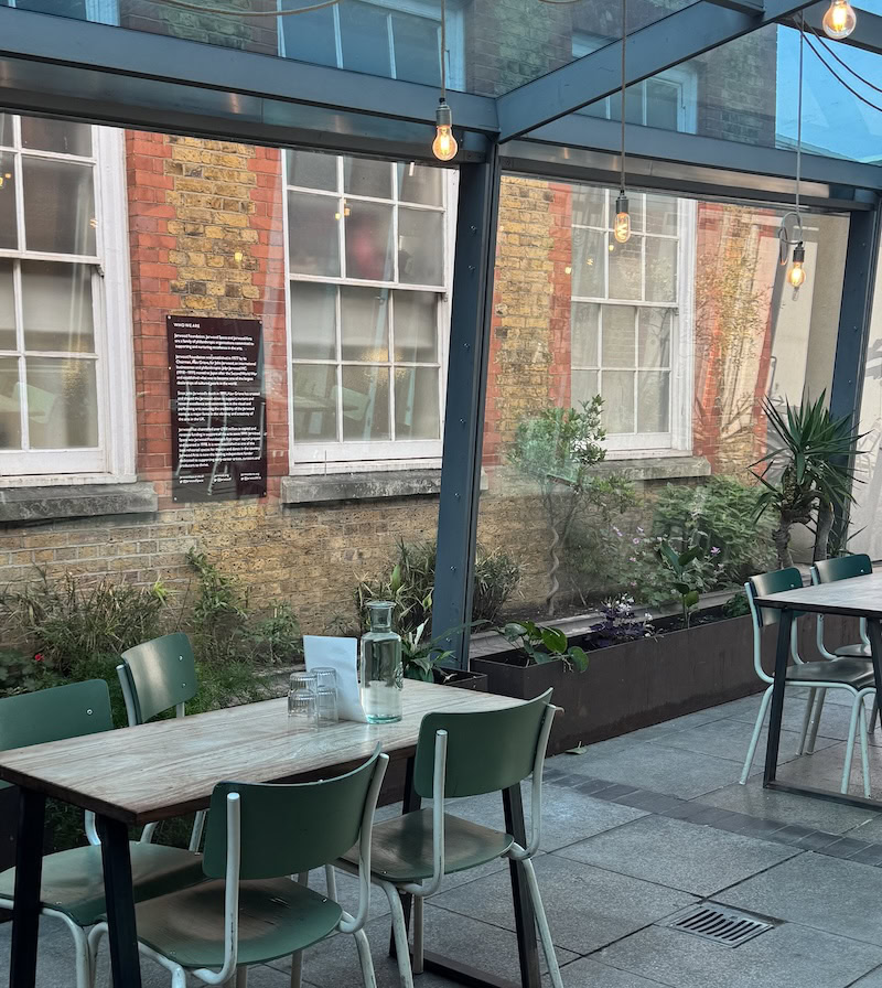 scenery coffee jerwood space greenhouse