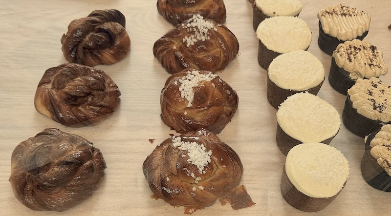 scenery coffee jerwood space pastries and cakes